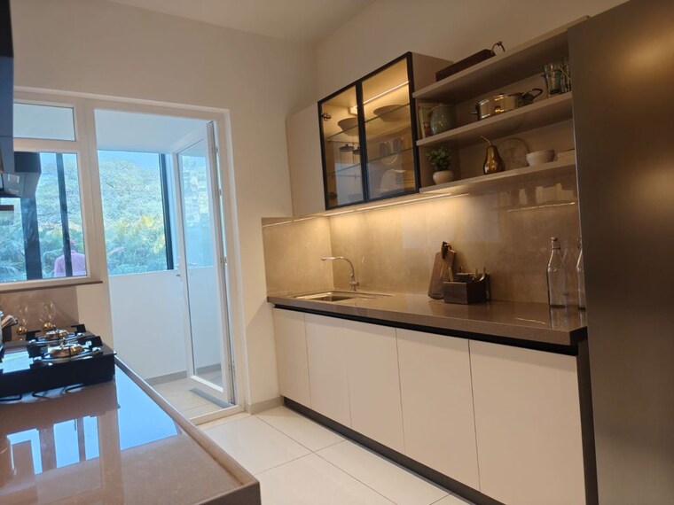 Kitchen, godrej-elaris 2 Bedroom 1250 Sq.Ft. Apartment In Magarpatta City Pune 9946081