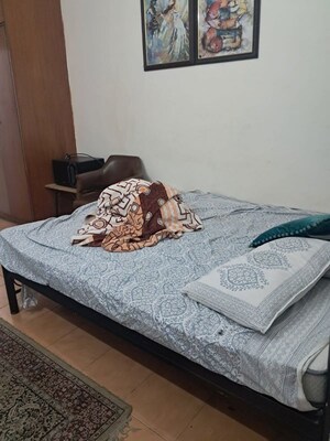 Bedroom in 1 RK Builder Floor at Hauz Khas – for Rent