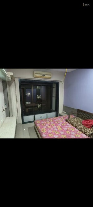 Bedroom in 2 BHK Apartment at Chandak Harmony, Borivali East – for Rent