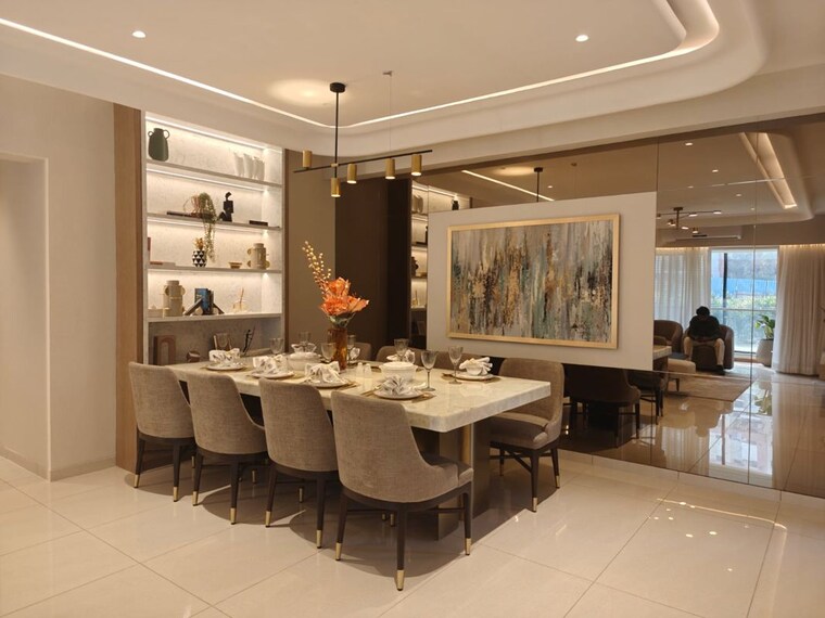 Living Room, godrej-elaris 4 Bedroom 2702 Sq.Ft. Apartment In Magarpatta City Pune 9946102