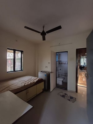 Bedroom in 1 BHK Apartment at Runwal Plaza, Vartak Nagar – for Rent