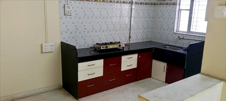 Kitchen, sun-city 2 Bedroom 950 Sq.Ft. Villa In Sinhagad Road Pune 9946114