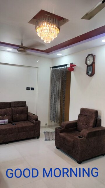Living Room in 2 BHK Apartment at Shree Signature Park, Wakad – for Sale