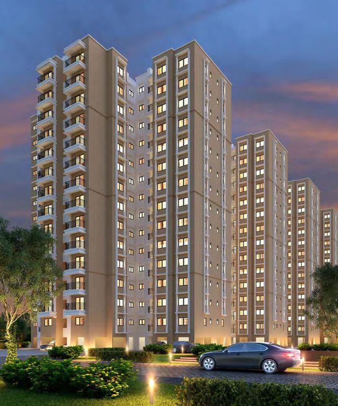 2 BHK + Extra Room 988 Sq.Ft. Apartment in Prestige Primrose Hills