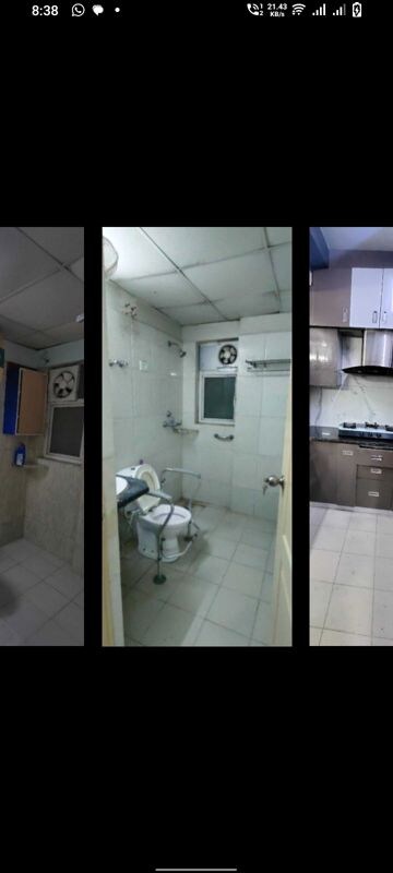 Bathroom in 2 BHK Apartment at Kshitij Ramsons, Sector 95 – for Rent