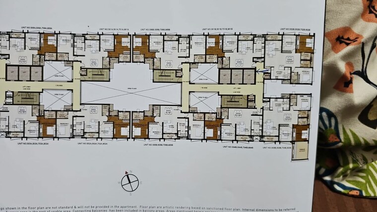 Master Plan, puravankara-purva-atmosphere 3 Bedroom 1675 Sq.Ft. Apartment In Thanisandra Main Road Bangalore 9946185