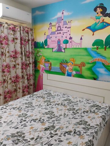 Bedroom in 2 BHK Apartment at DB Parkwoods, Kasarvadavali – for Rent