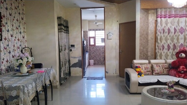 Living Room, orbit-apartments 3 Bedroom 1663 Sq.Ft. Apartment In Vip Road Zirakpur 9946198