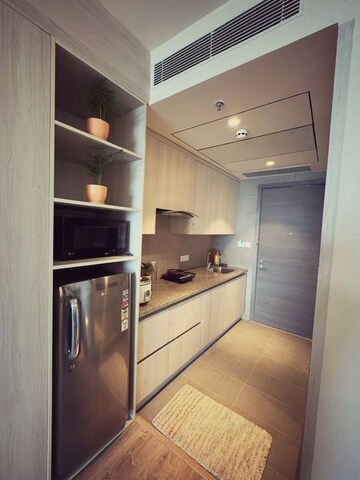 Kitchen in Studio Apartment at AIPL Joy Street, Sector 66 – for Rent
