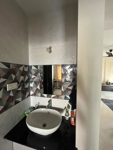 Bathroom in 2 BHK Apartment at Solitaire Residency, Pimple Saudagar – for Rent