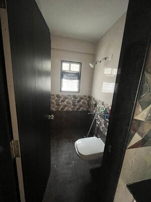 Bathroom in 2 BHK Apartment at Solitaire Residency, Pimple Saudagar – for Rent