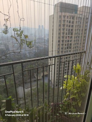 Balcony in 2 BHK Apartment at Rustomjee Urbania Azziano L Wing, Thane West – for Sale