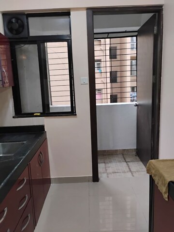 Kitchen in 2 BHK Apartment at Raheja Gardens, Wanwadi – for Rent