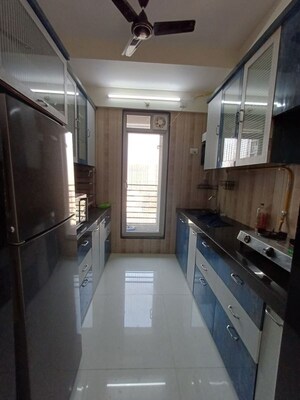 Kitchen in 1.5 BHK Apartment at Sheth Zuri, Laxmi Nagar – for Rent