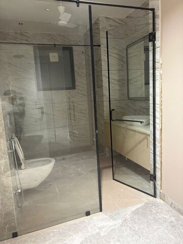 Bathroom in 4 BHK Builder Floor at Green Fields Colony – for Rent