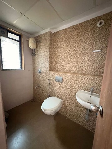 Bathroom in 2 BHK Apartment at Lodha Palava City Lakeshore Greens, Dombivli East – for Rent