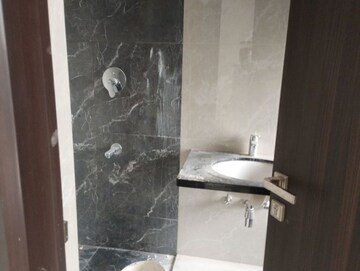 Bathroom in 3 BHK Apartment at Aparna Sarovar Zicon, Nallagandla – for Rent