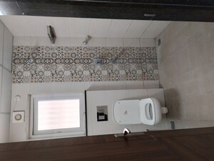 Bathroom in 3 BHK Apartment at Rajapushpa Provincia, Narsingi – for Rent