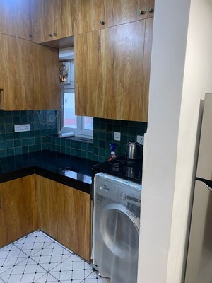Kitchen in 1 BHK Apartment at The Retreat Gurgaon, Sector 41 – for Rent