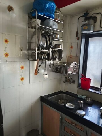 Kitchen in 1 BHK Apartment at Malad West – for Rent