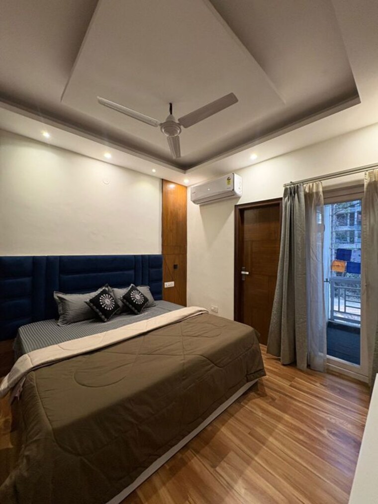 Bedroom, skynet-towers 3 Bedroom 1600 Sq.Ft. Apartment In Patiala Road Zirakpur 9946313
