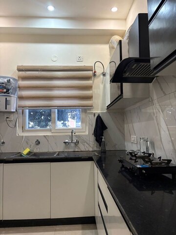 Kitchen in 3 BHK Apartment at Skynet Towers, Patiala Road – for Rent