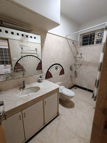 Bathroom in 3 BHK Apartment at HA Arcade, Koramangala – for Rent