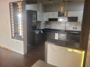 Kitchen in 2 BHK Apartment at Nyati Evita, Dhanori – for Rent