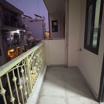 Balcony in 2 BHK Builder Floor at Palm Residency Chhatarpur, Rajpur Khurd Extension – for Rent