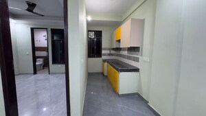 Kitchen in 2 BHK Builder Floor at Palm Residency Chhatarpur, Rajpur Khurd Extension – for Rent