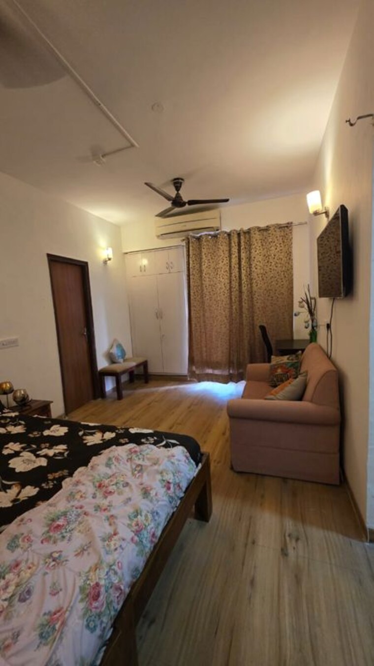Living Room, urbtech-xaviers 1 RK 408 Sq.Ft. Apartment In Sector 168 Noida 9946402