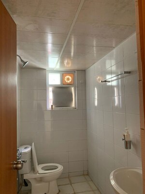 Bathroom in 2 BHK Apartment at Mantri Celestia, Gachibowli – for Rent