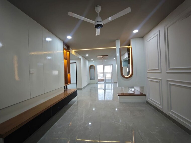 Kitchen, hallmark-skyrena 3 Bedroom 1935 Sq.Ft. Apartment In Narsingi Hyderabad 9946441
