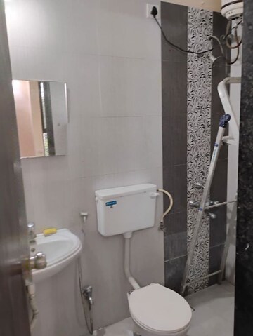 Bathroom in 1 BHK Apartment at Dayanand Garden, Wanowrie – for Rent