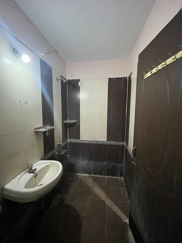 Bathroom in 2 BHK Apartment at Satyam Shivam Sundaram, Manjri Budruk – for Rent