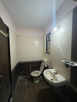 Bathroom in 2 BHK Apartment at Satyam Shivam Sundaram, Manjri Budruk – for Rent