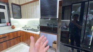 Kitchen in 6+ BHK Villa at Sector 4 Wave City – for Sale