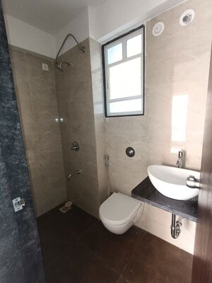 Bathroom in 2 BHK Apartment at Basil Mondale, Mundhwa – for Rent