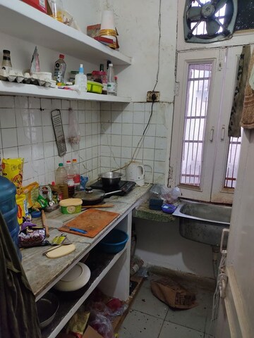 Kitchen in 1 RK Independent House at Sector 15a – for Rent