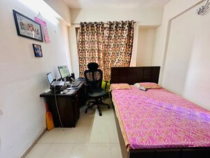 Bedroom in 2 BHK Apartment at Gulmohar Renaissance, Wagholi – for Rent