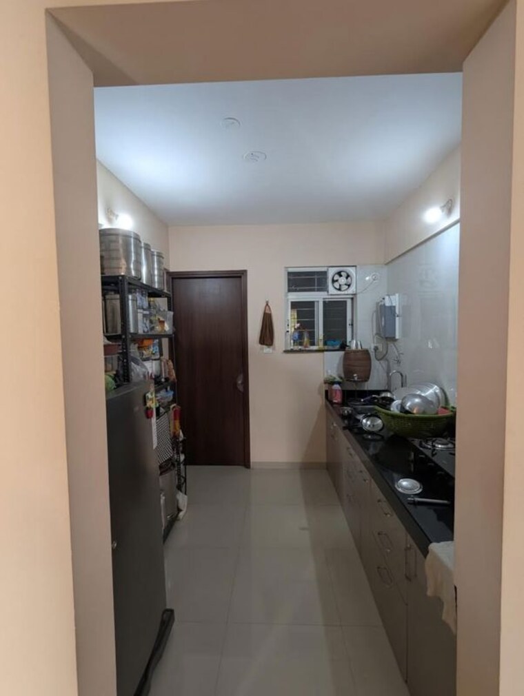 Kitchen, goel-ganga-aria 2 Bedroom 660 Sq.Ft. Apartment In Dhanori Pune 9946436