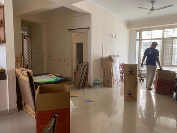Building Lobby in 4 BHK Apartment at Eldeco Elegance, Gomti Nagar – for Rent