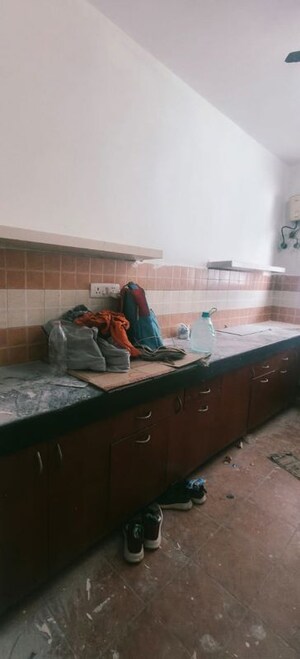 Kitchen in 1 BHK Builder Floor at Palam Vihar – for Rent