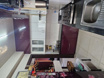 Kitchen in 2 BHK Apartment at Footprints Apartments, Thanisandra Main Road – for Rent