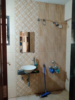 Bathroom in 2 BHK Apartment at Vastushree Adrina, Mundhwa – for Rent