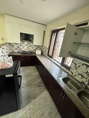 Kitchen in 2 BHK Builder Floor at Sector 52 – for Rent