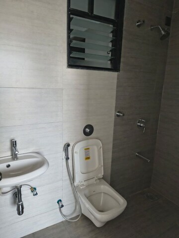 Bathroom in 2 BHK Apartment at Unique Youtopia, Kharadi – for Rent