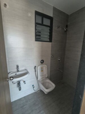 Bathroom in 2 BHK Apartment at Unique Youtopia, Kharadi – for Rent