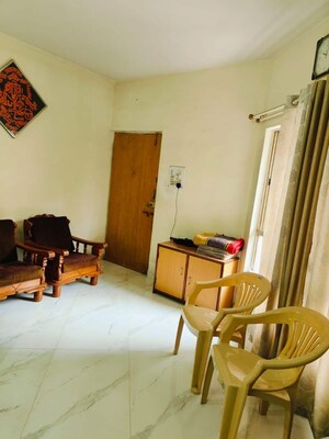 Living Room in 2 BHK Apartment at Sundar Sankul Apartment Hadapsar, Hadapsar – for Rent