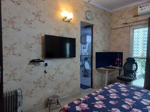 Living Room in 3 BHK Apartment at Gaur Sportswood, Sector 79 – for Rent